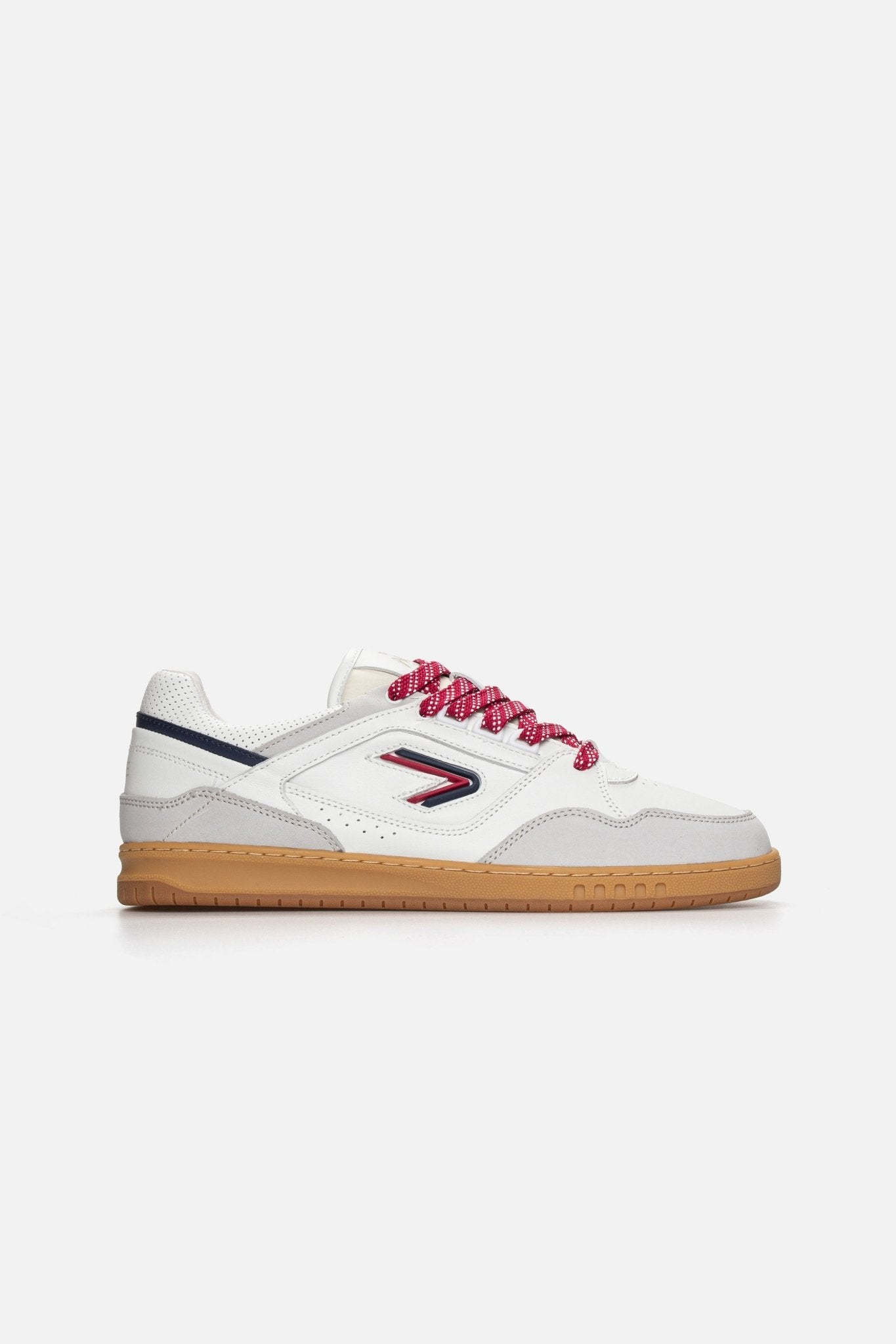 The ACE Hub Sprint sneaker White/Navy – side view