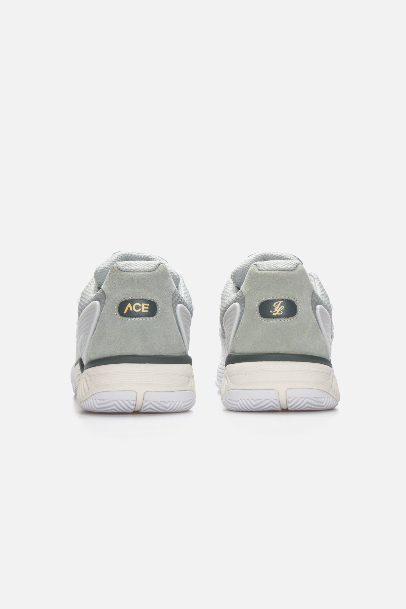 The ACE Hub Performance JL sneaker off white/cucumber – back view