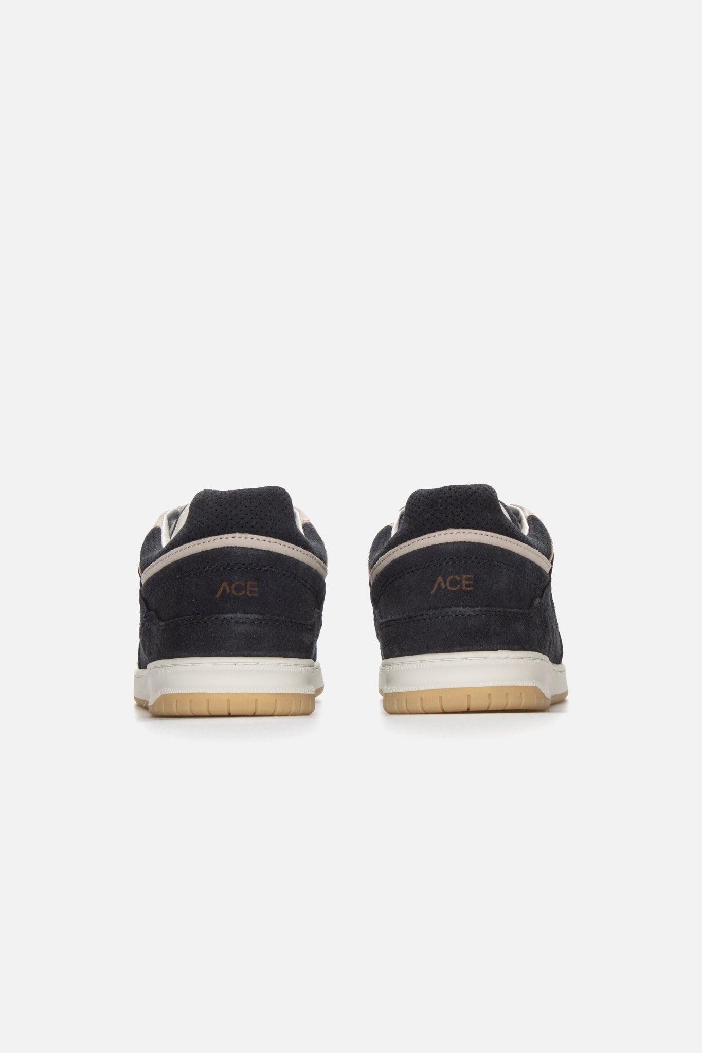 The ACE Hub Sprint sneaker Navy/Off White – back view