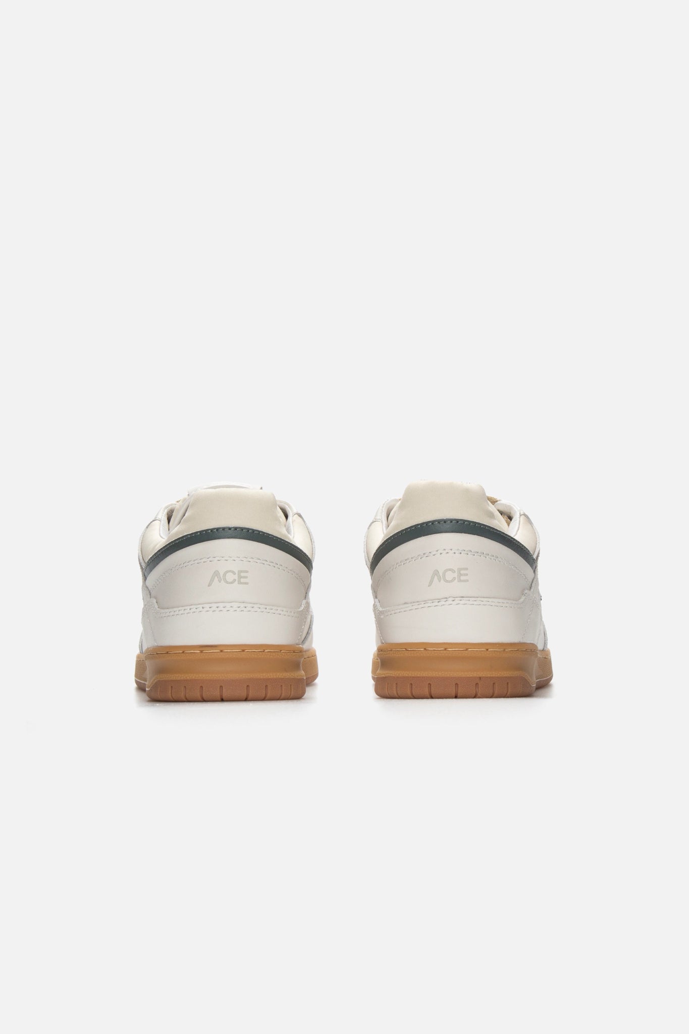 The ACE Hub Sprint sneaker Off White/Cucumber – back view